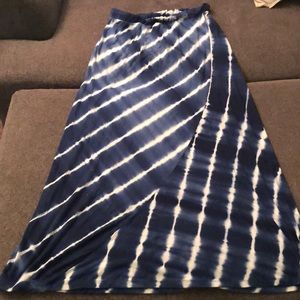 Tie Dye Maxi Skirt!